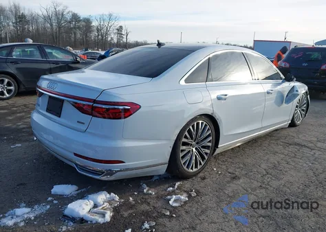 2019 Audi A8 L 55 from USA, damaged, VIN WAU8DAF82KN009098